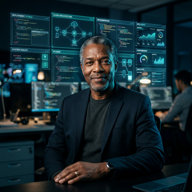 Ingeniero senior humano